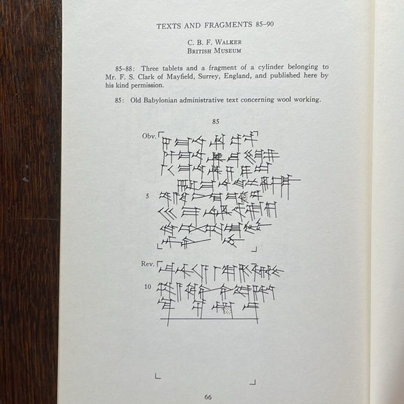 Journal of Cuneiform Studies, Volume XXVI, January 1974, Number 1 - Picture 8 of 9